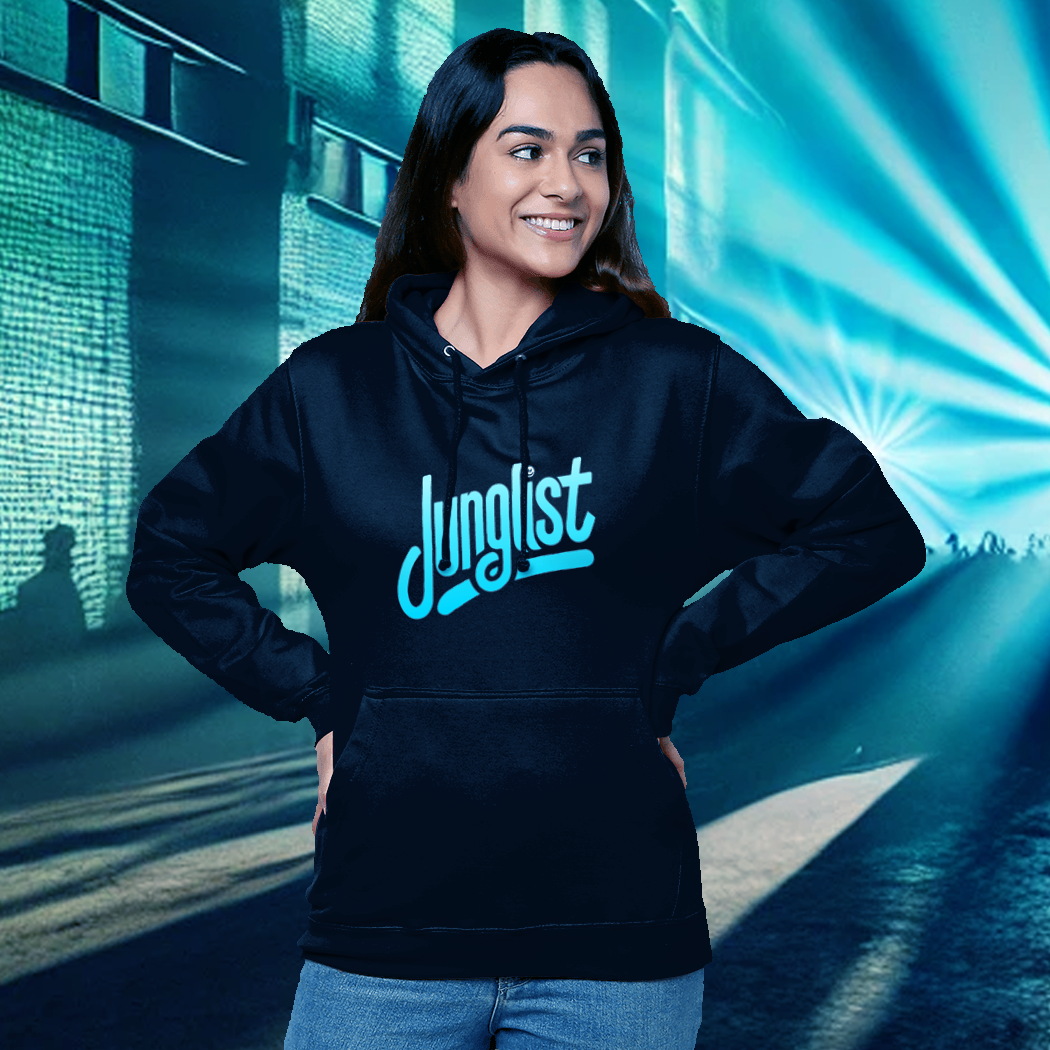 Happy Junglist Hoodie - Blue