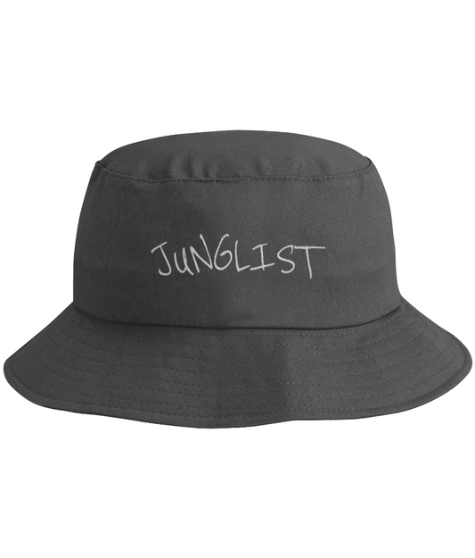 Junglist Bucket Hat - Black & White