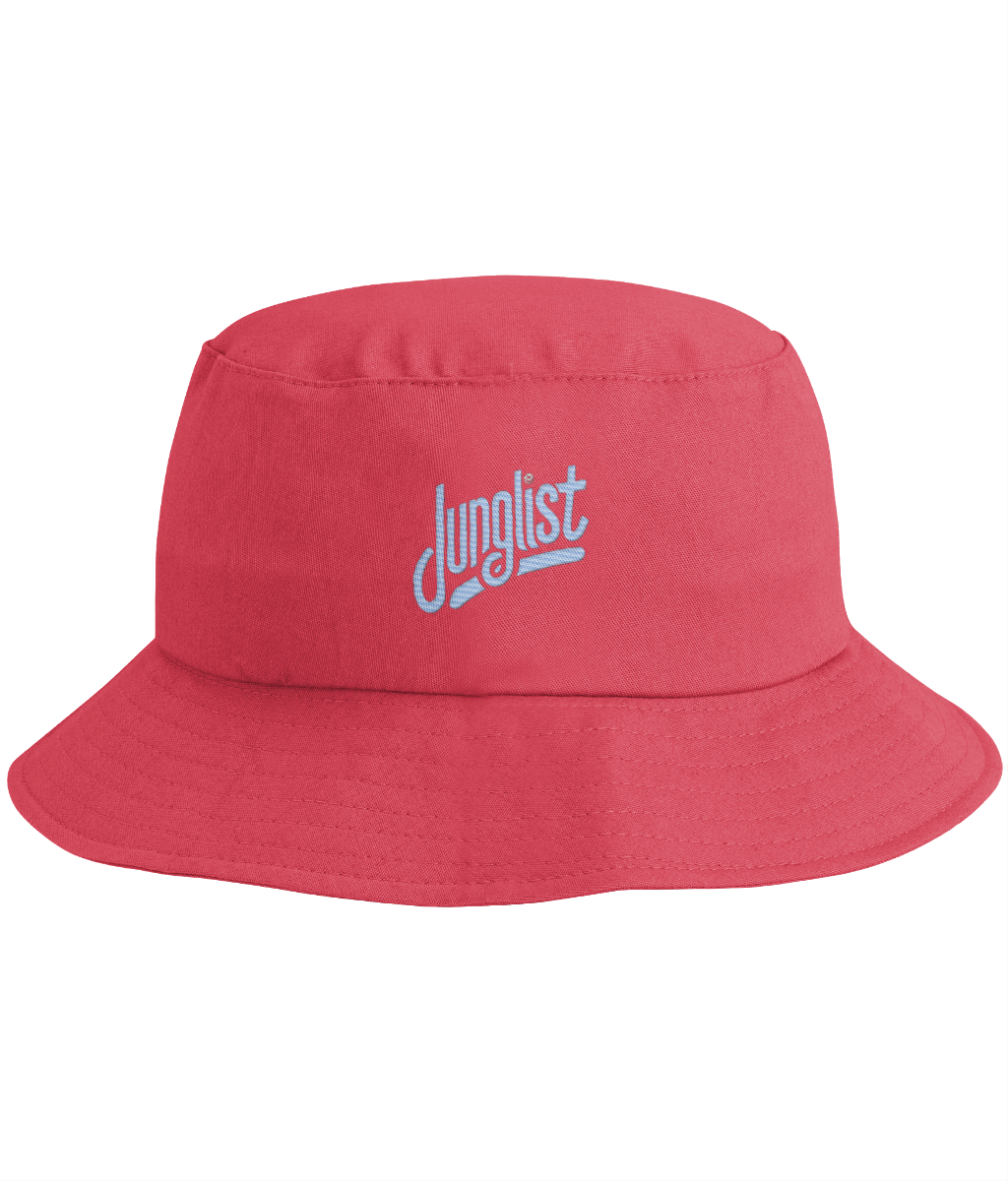 Happy Junglist Bucket Hat - Black / Navy / Red