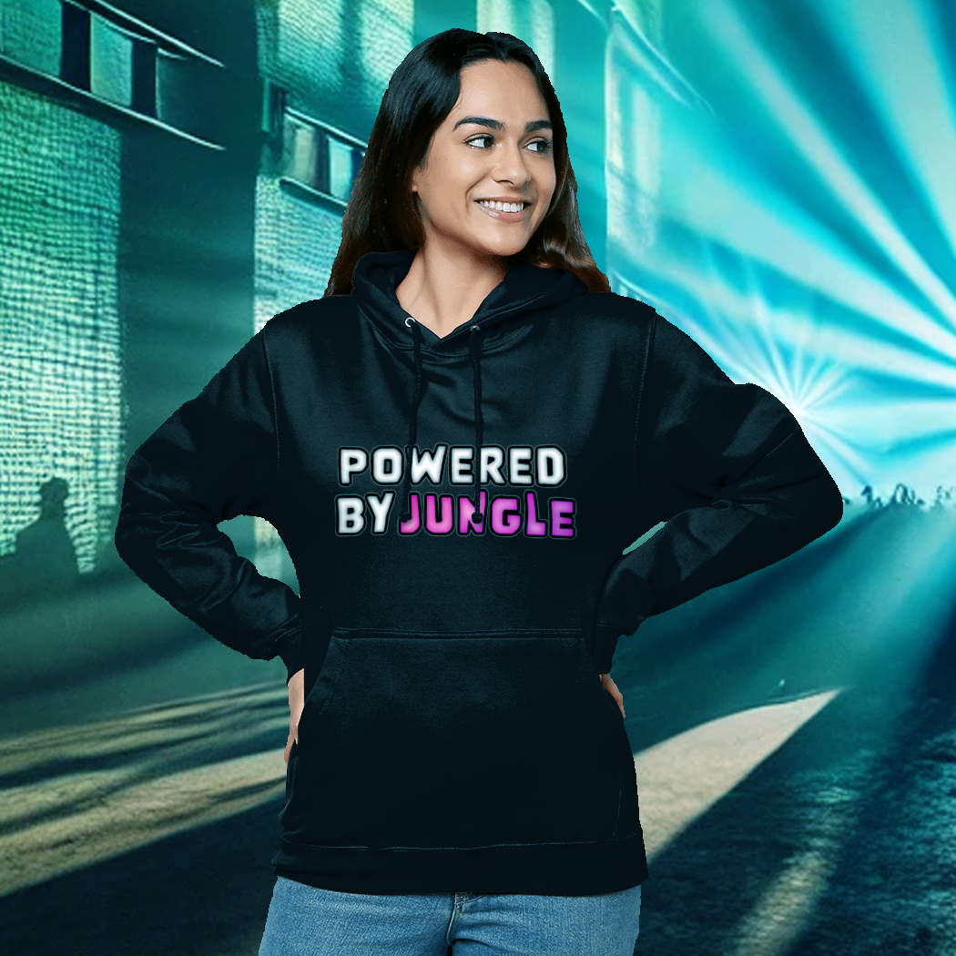 POWERED BY JUNGLE Hoodie - Pink